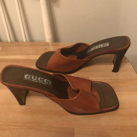 vintage gucci mules